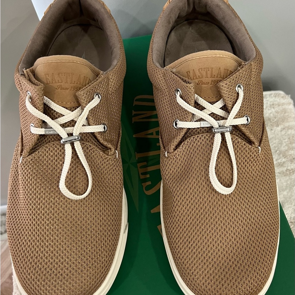 Eastland Men's‎ Brown Mesh Lightweight Sneakers